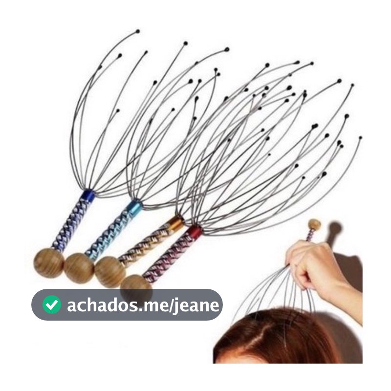 Massageador de Cabeça Manual