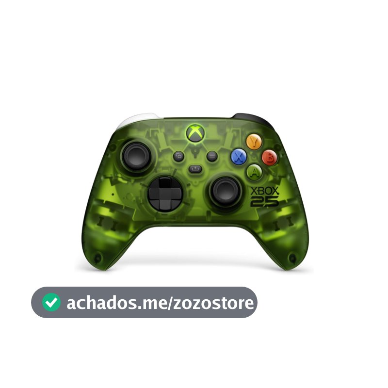Controle sem fio XBOX - X25 Edição Especial de 25 anos - XBOX Series X/S, XBOX One, PCs, TVs, Mobile