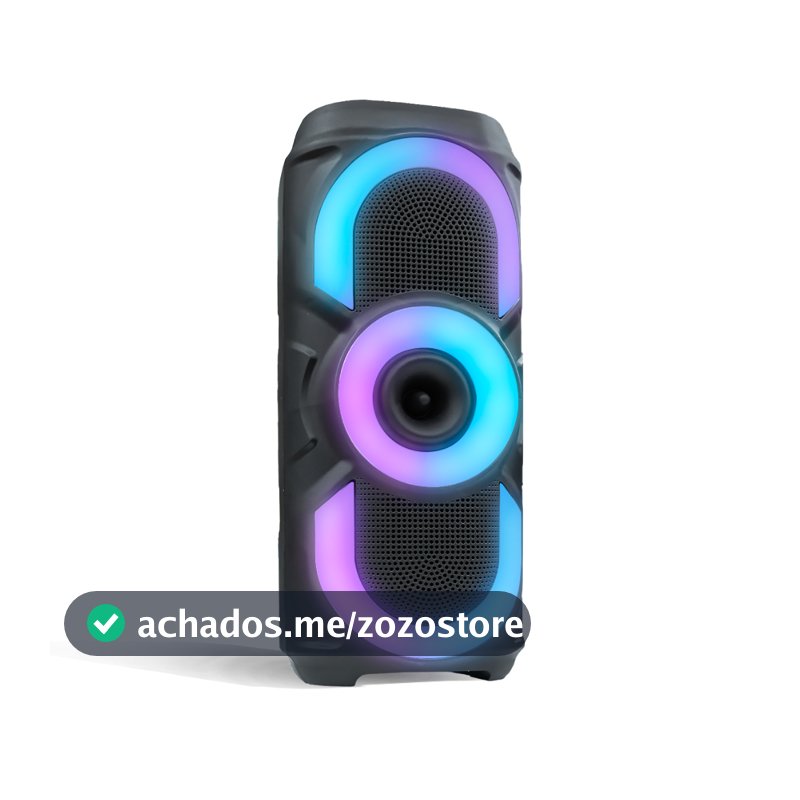 Caixa De Som Bluetooth Portátil RGB Potente TWS USB Estéreo 30/50W Para Praia, Festa ou Viagem-Xtrad