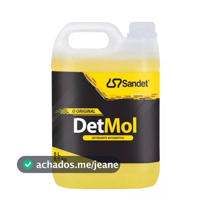 Shampoo Automotivo Lava Auto Limpeza Pesada Detmol Sandet 5l