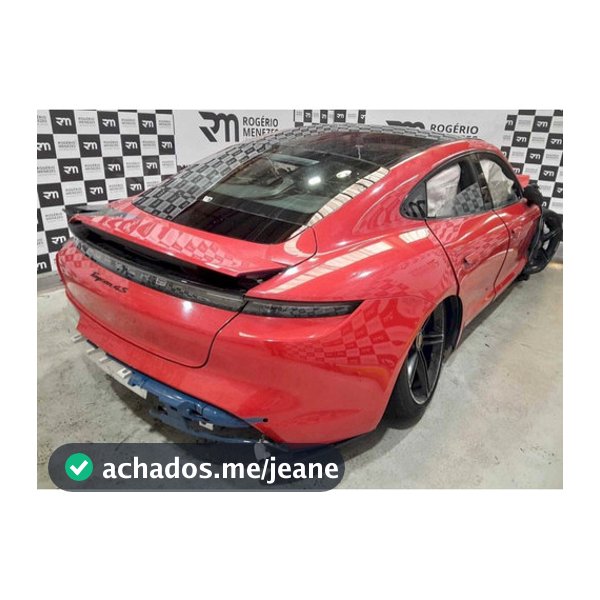 Sucata Porsche Taycan 4s 2020/2021 Venda De Pecas