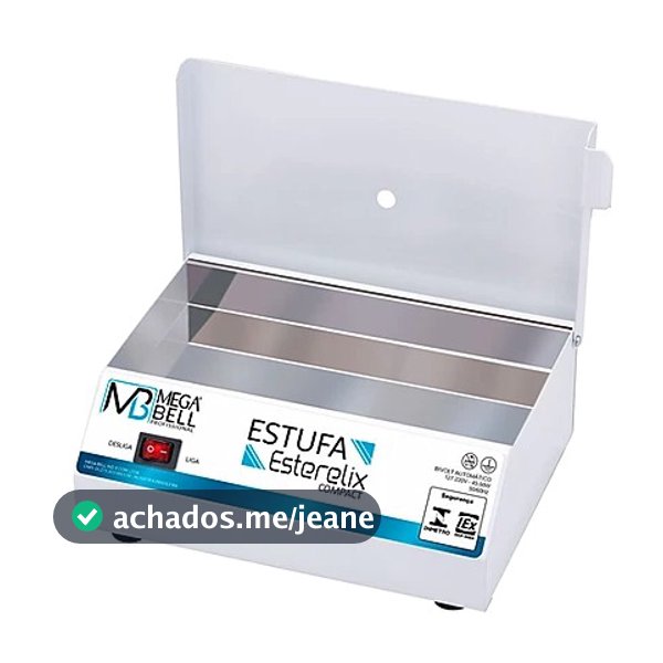 Estufa Esterilizadora para Alicates de Unha Manicure Pedicure Mega Bell (24 MB)