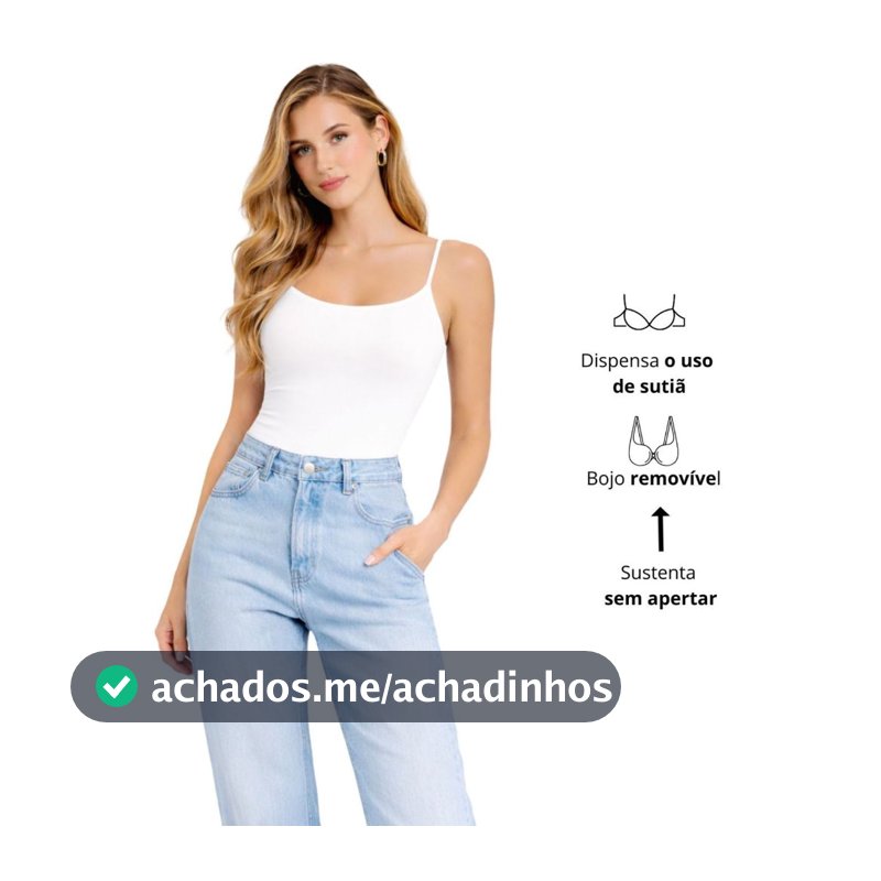 Regata Feminina Blusa Alça fina Poliamida Premium Fitness Casual com Bojo Removível