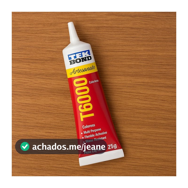 Cola Artesanato TekBond T6000 de 25g Super Fixação Multiuso