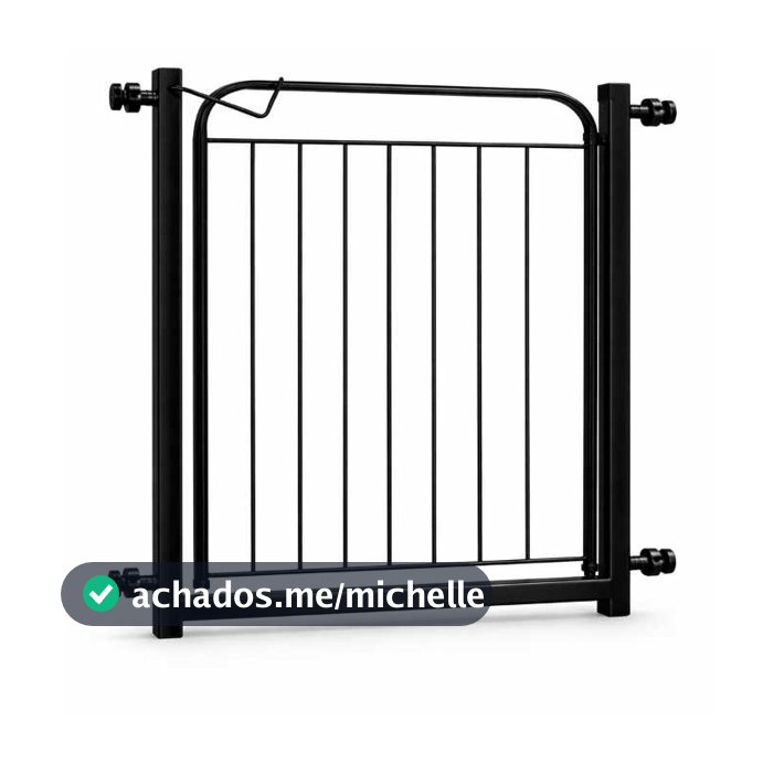 Portão Pet Grade Para Cachorro (68cm Até 153cm) Cercado de Proteção