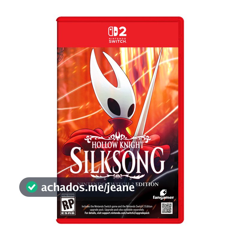 Hollow Knight Silksong Switch 2 Midia Fisica