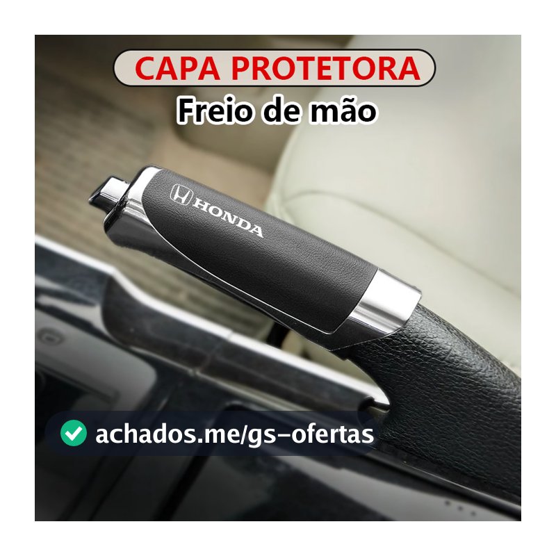 Capa Antiderrapante para Freio de Mão Honda Proteção e Decoração para honda HRV Civic City Fit CRV Acessórios