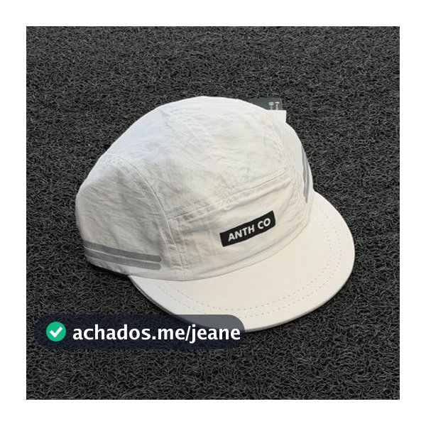 Boné Anthco Run Corrida Academia Street Original Preto Verde branco Azul Laranja Unissex Confortável Secagem Rápida