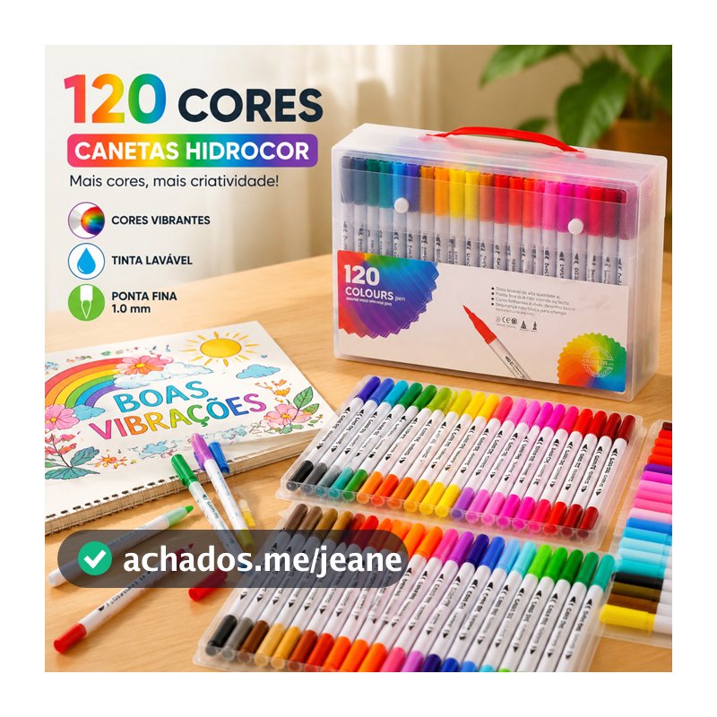 Kit 24/36/48/60/80/Colors 2 in 1 Brush Lettering Pen and Fine Tip Dual Pen Coloring Drawing Marker