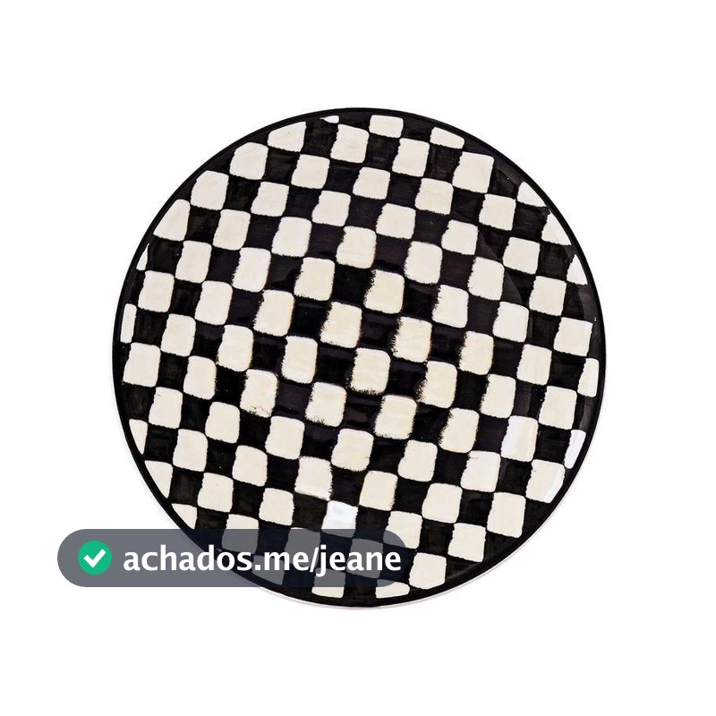 Jogo de 6 Pratos Fundos 20,5 cm Oxford Unni Damas