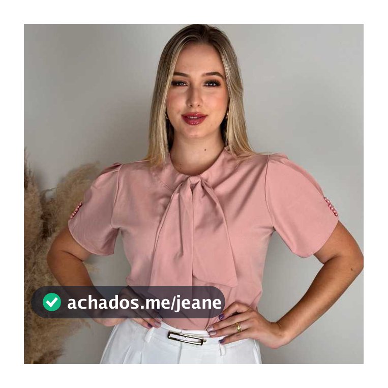 Blusa  Feminina Moda Evangélica Social Com Laço Manga Princesa Bufante Elegante Envio Imediato