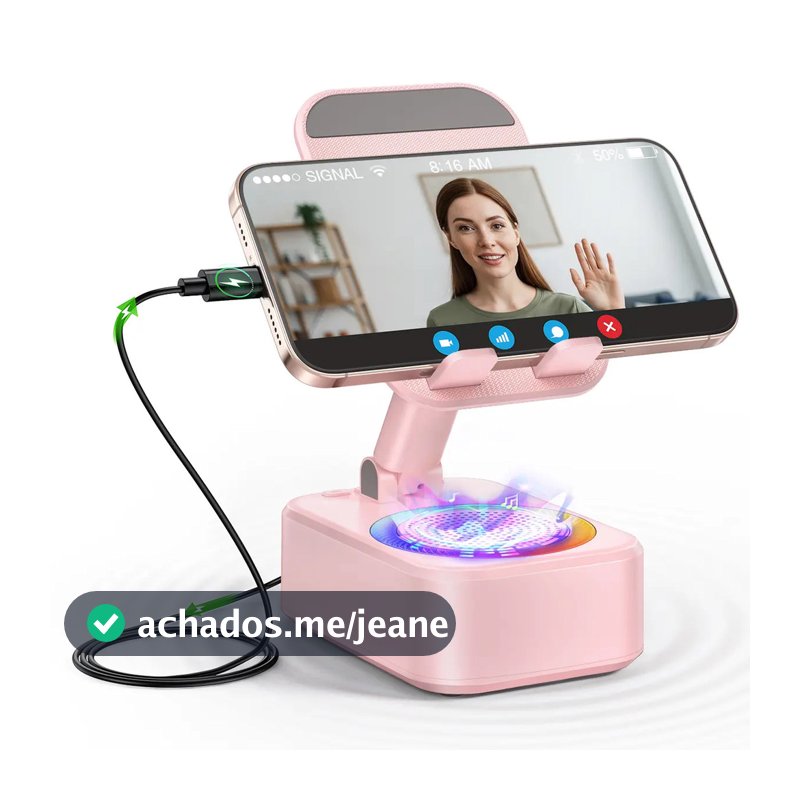 Alto-Falante Bluetooth Sem Fio Com Função De Detecção De Suporte De Telefone HD Surround