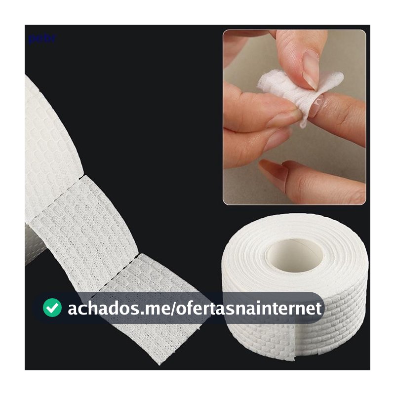 500/1000 Unidades Rolo Sem Fiapos Removedor De Esmalte Em Gel Para Arte Unhas JH