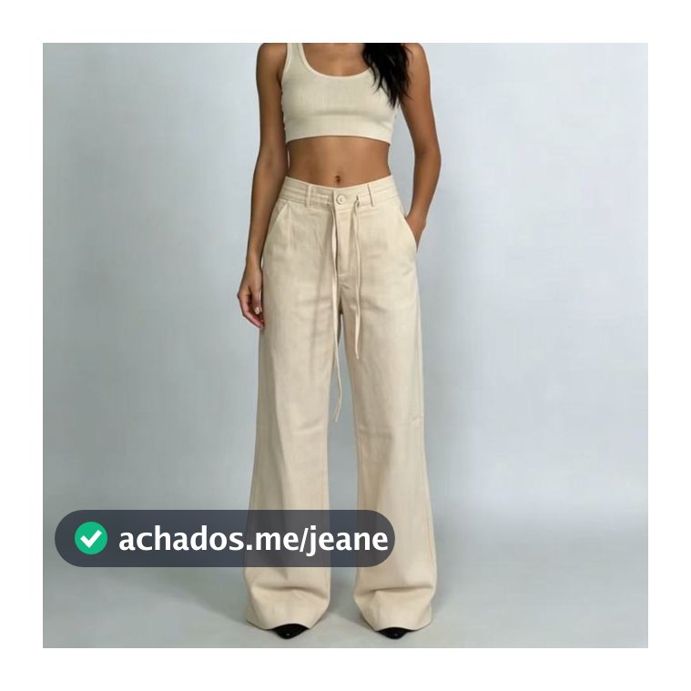 Calça Cintura média Versátil - Perfeita para Looks Casuais e Elegantes