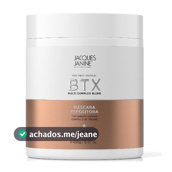 Jacques Janine BTX Tratamento Multi Complex Blend Realinhamento Redutor Volume 450g