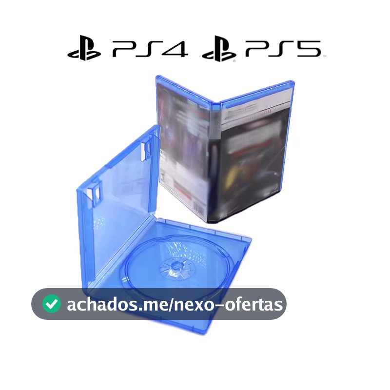 Capa Estojo para Jogos de PS4 / PS5