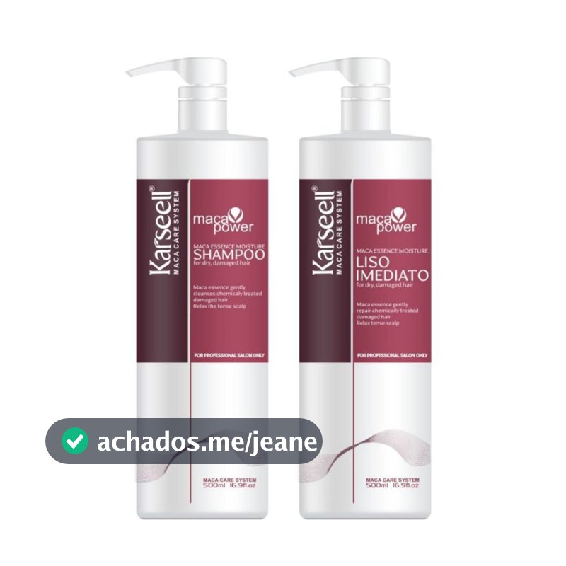 kit Progressiva Karseell 500g + Shampoo Karseell 500g