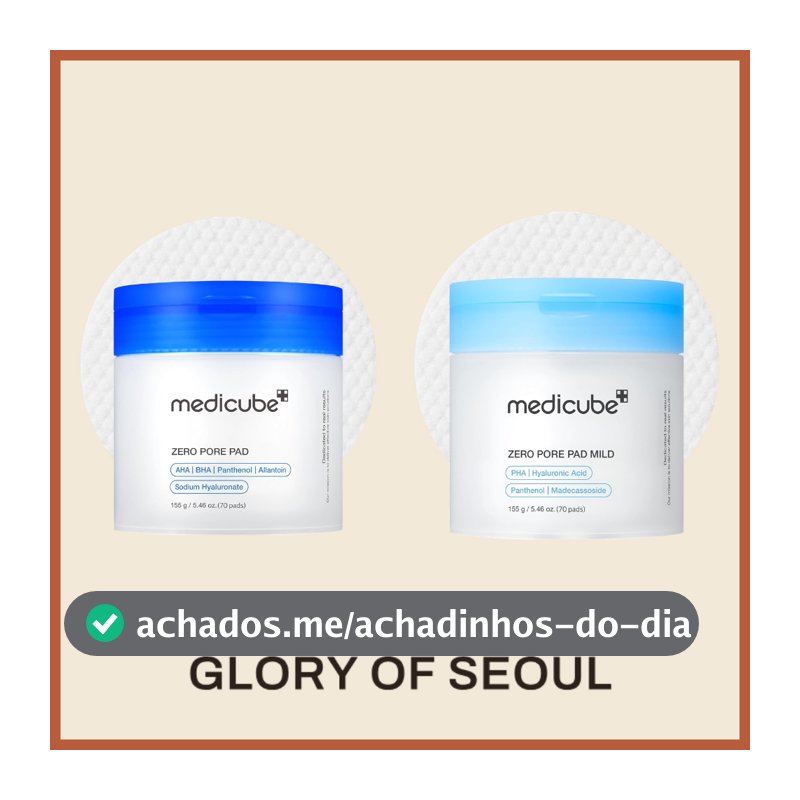 Medicube Zero Pore Pad 2.0 / Mild (2Type) 70pcs