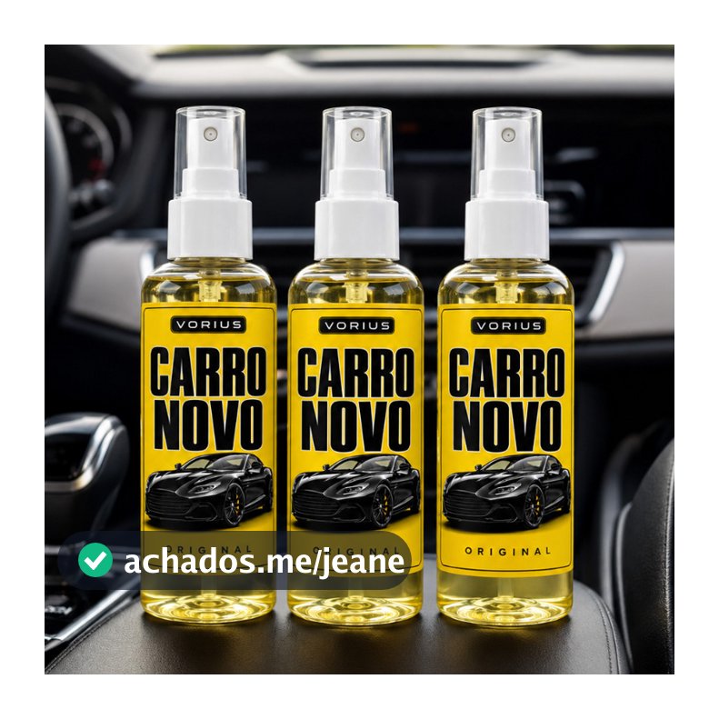 Aromatizante Automotivo Cheirinho de Carro Novo Spray Perfume Para Carro Aroma Duradouro