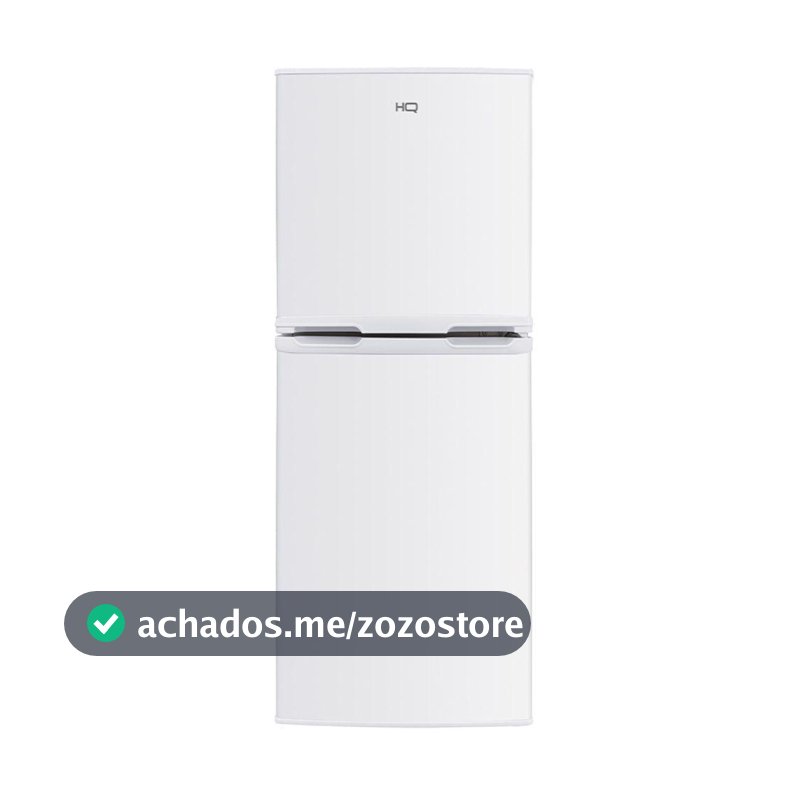 Geladeira Refrigerador Compacto HQ 140L Duplex Defrost, Baixo Consumo A+++ Branco HQ-140RDF