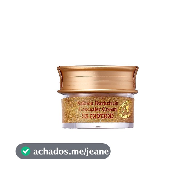skinfood salmon dark circle concealer cream 10ml