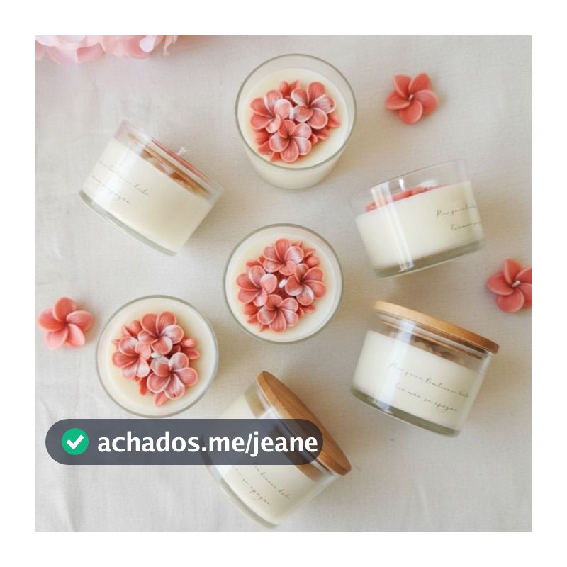 Kit 7/10/15/20 Velas aromáticas personalizada lembrancinha 100g - madrinha, aniversário, casamento, batizado