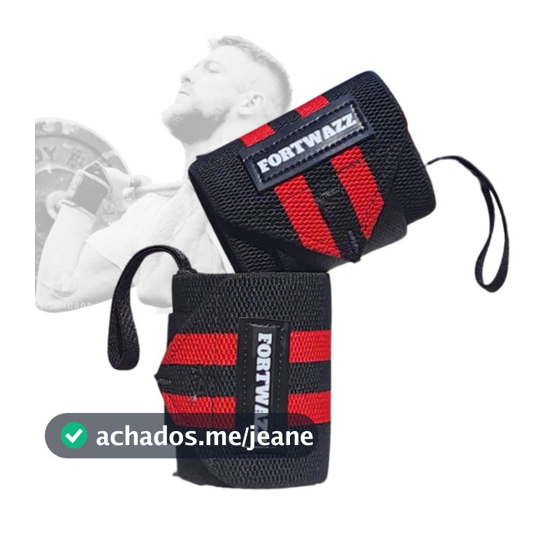 Par Munhequeira Academia Musculação Profissional Alta Compressão Protetor de Punho Crossfit LPO