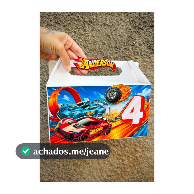 Maletinha Personalizada 3D/ Lembrancinha Festa Aniversário / Todos os temas