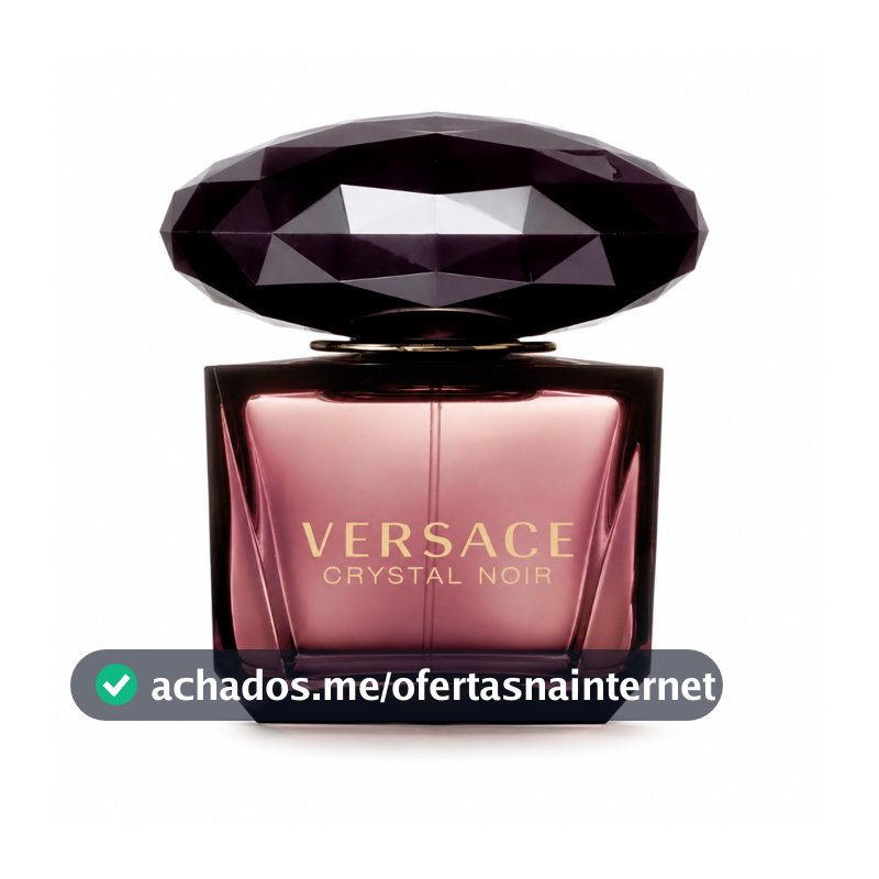 Perfume Crystal Noir Feminino EDT Eau de Toilette 90ml - Versace