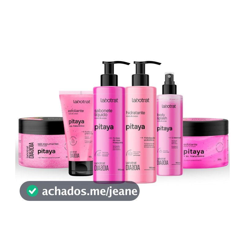 Labotrat Dia A Dia Linha Completa Pitaya Corpo Rosto Banho Premium Cheiro De Fruta – Monte seu Kit