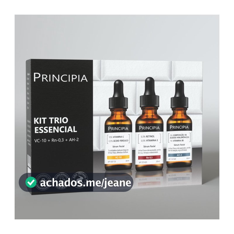 Principia Kit Trio Essencial Ah-2 + Vc-10 + Rn-0,3