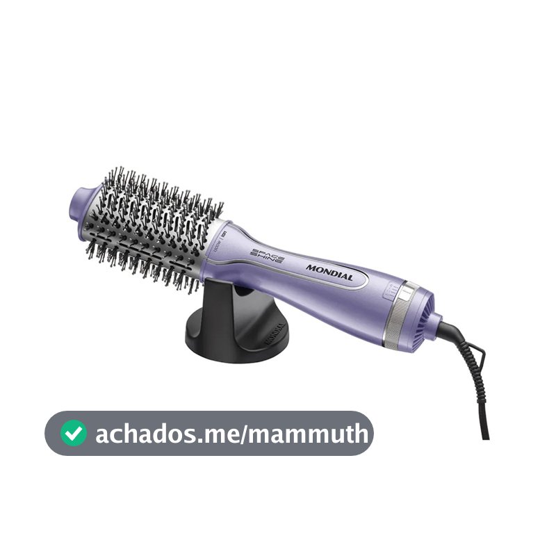 Escova Secadora Mondial Space Shine Slim Es-21 1300W