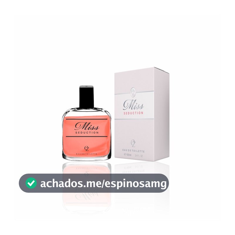 EZ Miss Seduction - Eau de Toilette 100ml LANÇAMENTO EXCLUSIVO