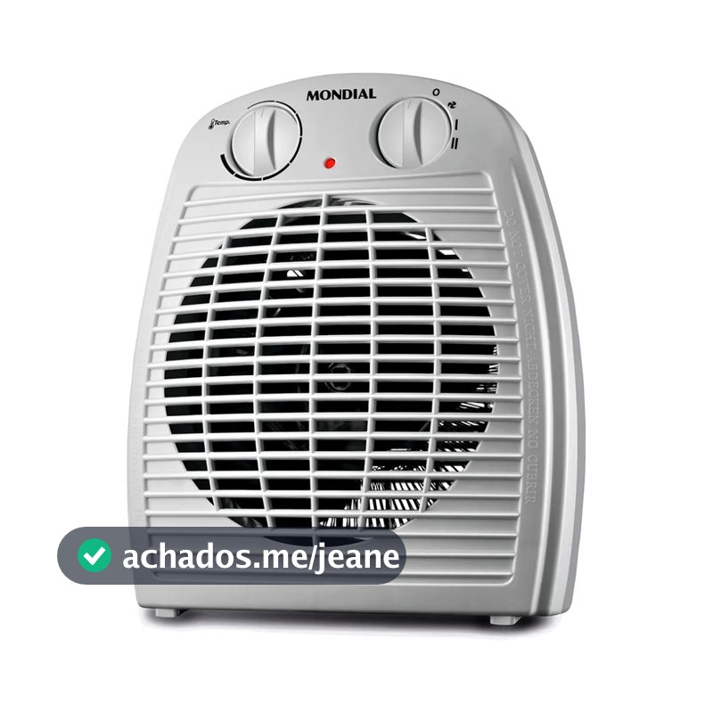 Aquecedor a Ar Eletrico Mondial A-08 3 em 1 1500W 220V
