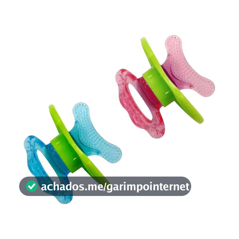 Mordedor Chupeta Massageador De Gengiva Para Bebês Buba