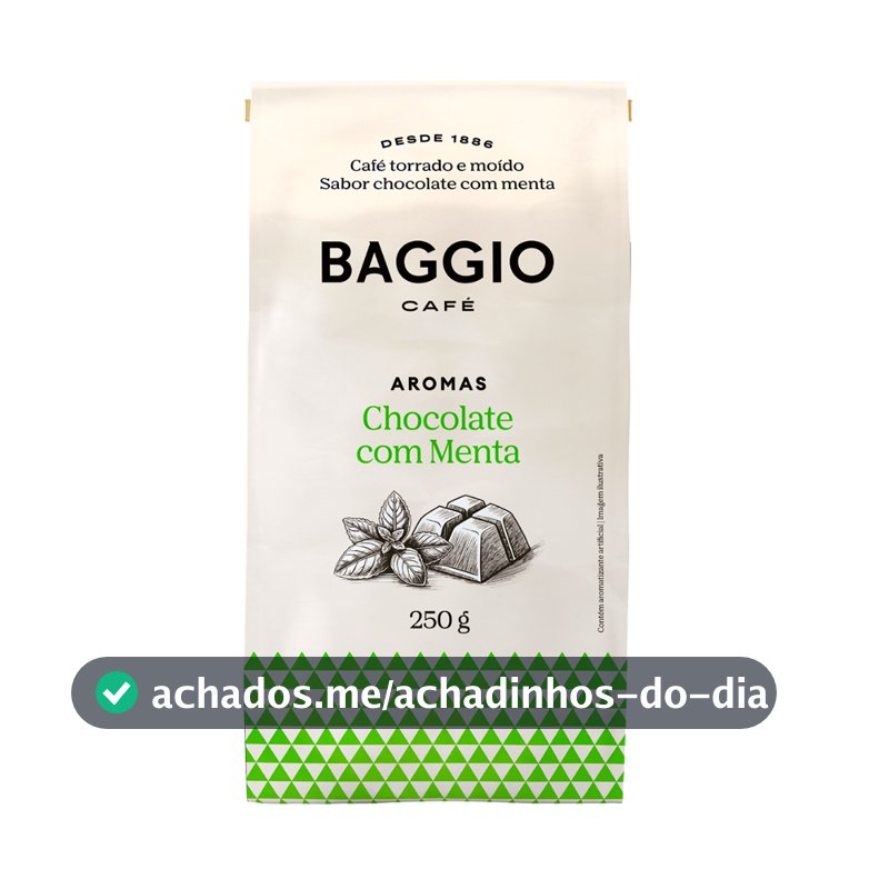 Baggio Café - Café Torrado e Moído Aromas Chocolate com Menta 250g