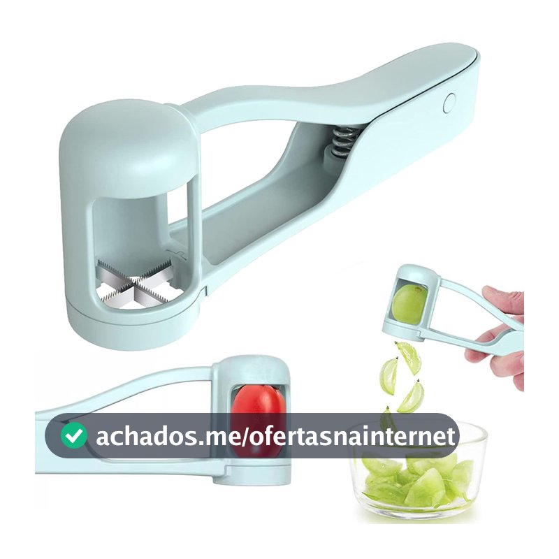 Novo Cortador De Uva Para Crianças Cereja Tomate Morango Slicer Frutas Ferramenta Vegetais Salada Bolo Decoração