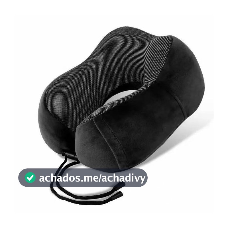 Almofada De Pescoço Viagem Super Conforto Travesseiro