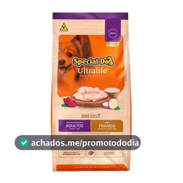 Ração Special Dog Ultralife Adulto Raça Pequena 15 kg