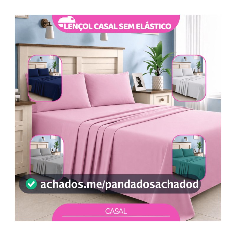Lençol Casal 100% Algodão Promoção Avulso Sem Elástico 200 Fios Algodão Superior Para Cama Percal