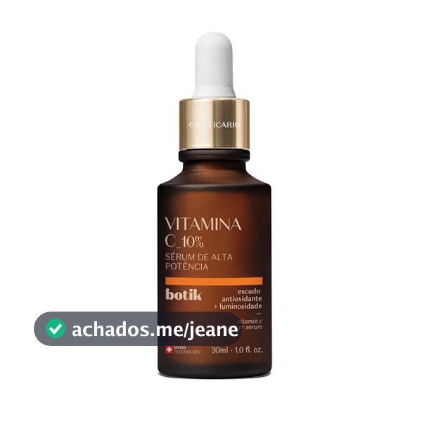 Sérum De Alta Potência Vitamina C 10% 30ml Botik O Boticario