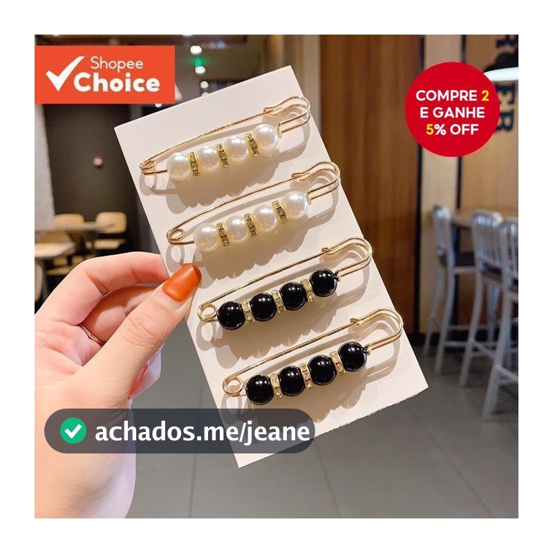 Versátil 4 Peças De Clipes Ajustáveis , Apertador De Calças E Alfinete De Segurança Para Roupas , Broche De Cintura Emag
