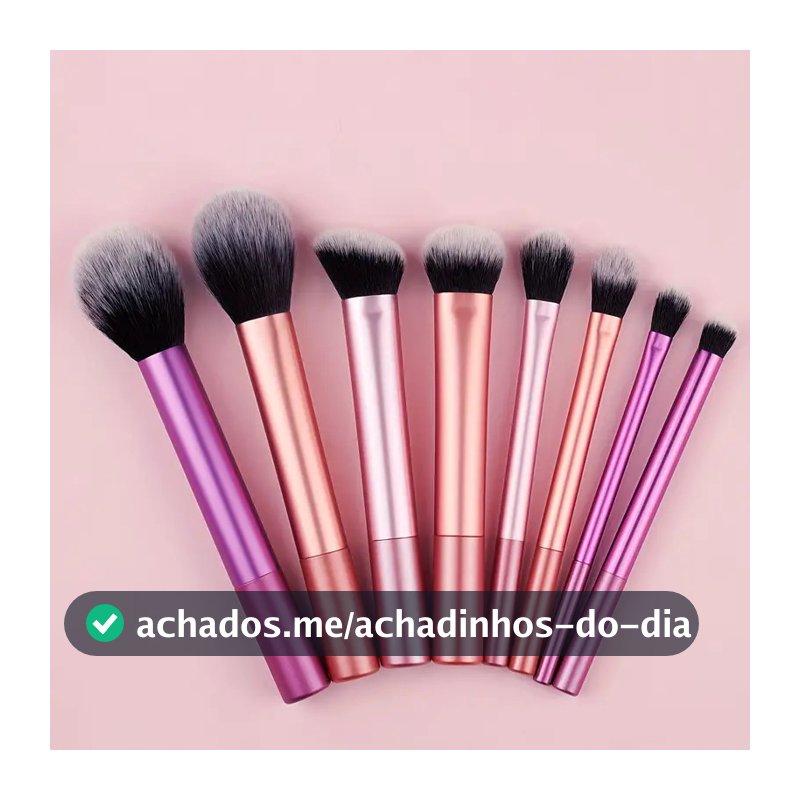 Kit 8 Pincéis de Maquiagem profissional 024-142