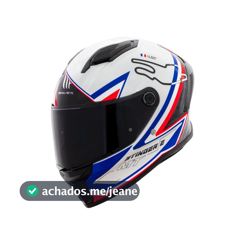 Capacete Fechado MT Stinger 2 Grand Prix Países Esportivo