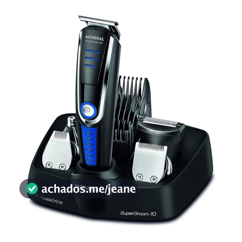 Aparador de Pelos 10 em 1 Mondial Super Groom BG03 - Bivolt - 75810- 01
