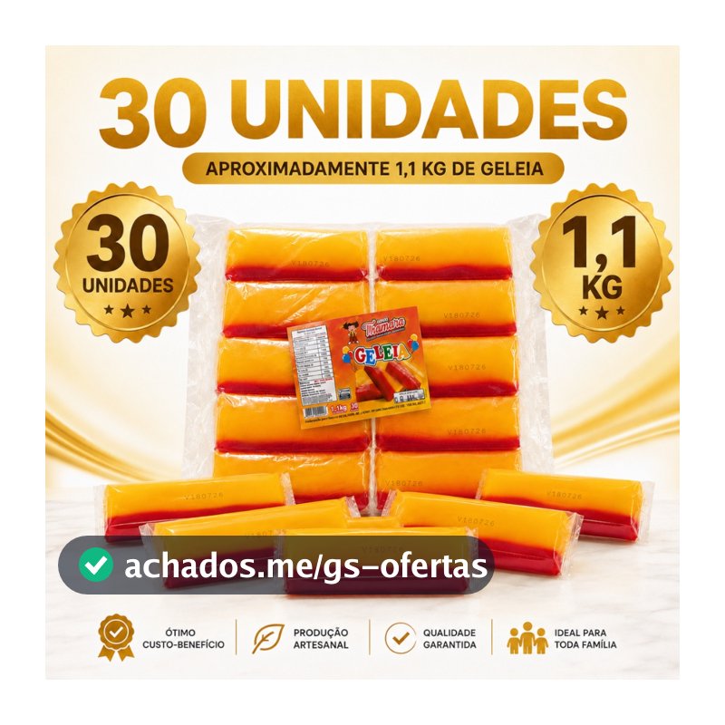 Geleia D Agua Brasil Copa Colorida 30 Unidade 1,1Kg Doce Macio Sabor Que Colorido Delicioso Mundo