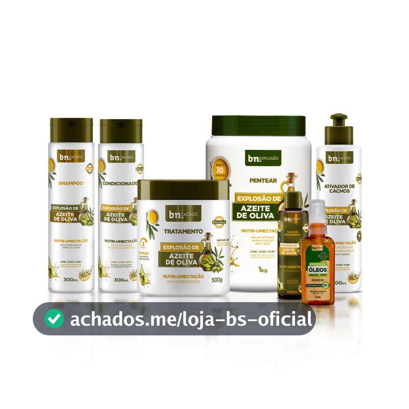 Mega Kit Linha Completa Explosão de Azeite de Oliva