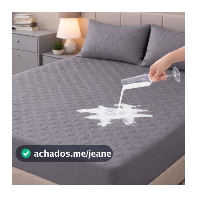 Protetor de Colchão Impermeável com Elástico Ajustável Premium