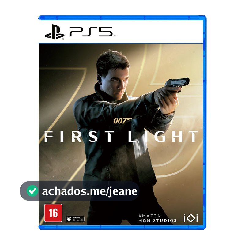 007 First Light - Playstation 5 Midia Fisica