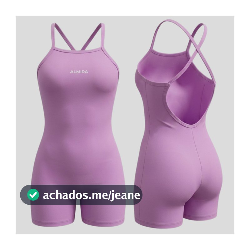 Macaquinho Premium Poliamida Casual Dia a Dia Confortável Versátil Fitness Academia Slim